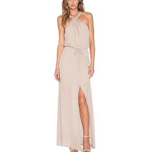 Rory Beca Maid by Yifat Gown in blush pink maxi